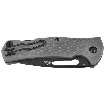 Nóż składany MKM Lov Wolf Gray FRN, Black Top Shield N690 by Jesper Voxnæs (MK LV-PGY)