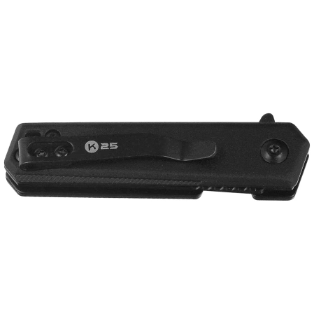 Nóż składany na szyję K25 RK-18743 Pendant Neck Knife Black Aluminium, Titanium/Satin 7Cr17Mov