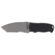 Herbertz CJH Neck Knife Black ABS Knife, Satin 420 (103407)