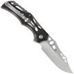 Civivi Biophase Knife Gray Aluminum/Black G10, Satin Nitro-V (C23083C-3)