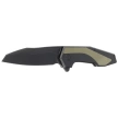 Civivi Knife Hypersonic Black Steel / OD Green G10, Black Stonewashed 14C28N by Gustavo T. Cecchini (C22011-1)