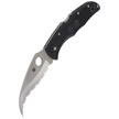 Spyderco Matriarch 2 FRN Black SpyderEdge Knife (C12SBK2)