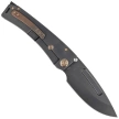 Nóż składany Medford Marauder-H D/P, Black DLC Titanium, Bronze HW/Clip, DLC S45VN by Greg Medford (MK0454PD-30PV-T1C1-BP)