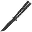 Nóż składany motylek Martinez Albainox Balisong Gray Stone Steel, Gray Stonewashed 3Cr13MoV (02105)