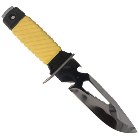 MAC Coltellerie diving knife 150mm (MC SQUALO 15 M GG YELLOW)