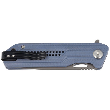 Bestech Circuit Gray G10, Gray Titanized K110 knife (BG35B-2)