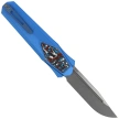 Remette RT-Swordfish CP Knife Blue Aluminum/Fat Carbon, Stonewashed 14C28N (ZL103C3)