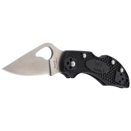 Spyderco Byrd Robin 2 FRN Black, PlainEdge (BY10PBK2)