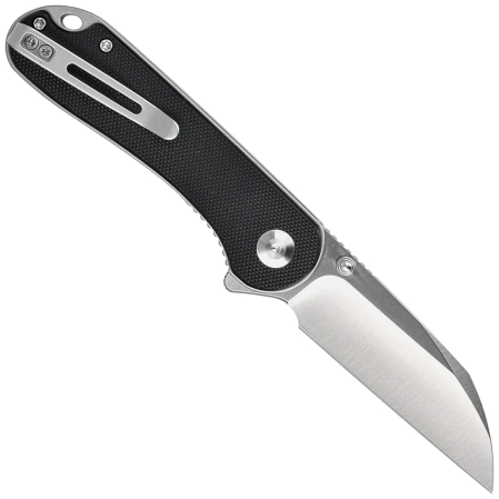 Nóż składany Civivi Elementum Wharncliffe Black G10, Satin Nitro-V (C18062AF-1)
