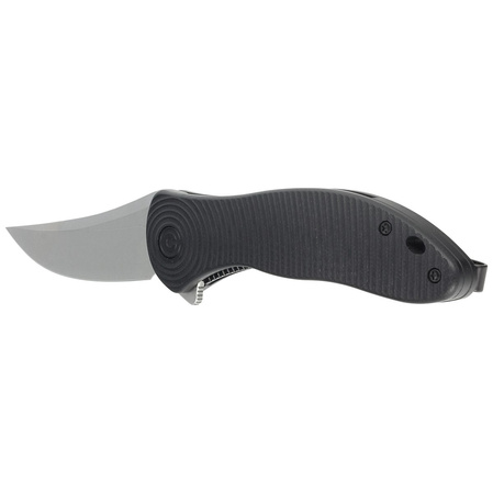Civivi Synergy3 Black G10, Stonewashed Nitro-V by Jim O'Young (C20075A-1)