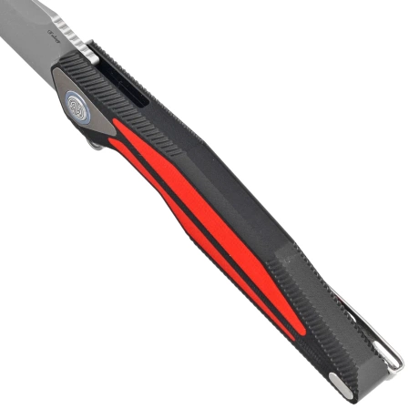 RikeKnife Tulay Black/Red G10, Matted 154CM (RK-Tulay-BR)