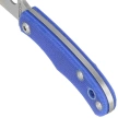 Nóż składany Spyderco Bug Blue G10, Satin 12C27 (C133GBLP)