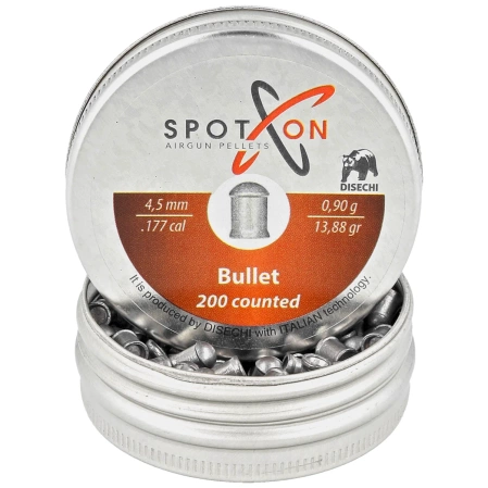 Śrut Spoton Bullet 4.5 mm, 200 szt. 0.90g/13.88gr