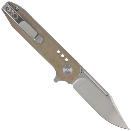 Nóż składany Bestech Syntax CP Beige G10, Stonewashed/Satin CPM 154CM by Todd Knife and Tool (BG41B)