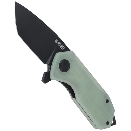Nóż składany Kubey Campe Jade G10, Dark Stonewashed D2 (KU203I)