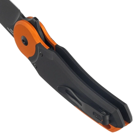 Fox Metamorphosis Black Aluminum Knife, Black PVD M390 (FX-556-B6)