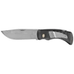 Mikov Crocodile Black ABS Folding Knife, Mirror 420 (243-NH-1 CLIP/BLK)
