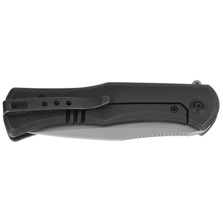 WE Knife Primoris Black Titanium, Gray Stonewashed (20047A-2)