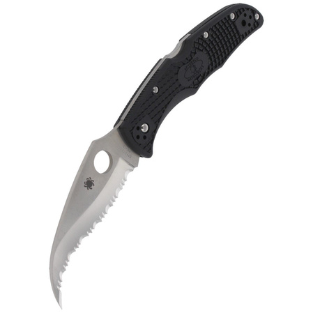 Spyderco Matriarch 2 FRN Black SpyderEdge Knife (C12SBK2)