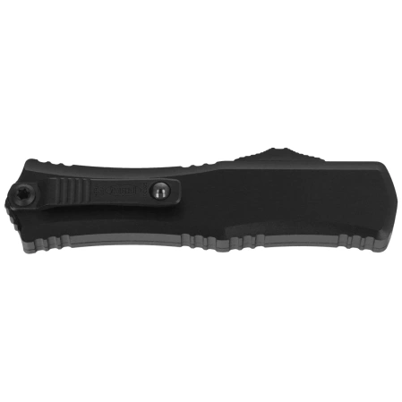 Microtech Hera II Mini D/E Tactical Black Aluminum, Black M390MK by Tony Marfione (1702M-1T)