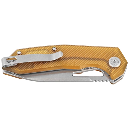 Nóż składany Kubey Vagrant Ultem, Sand Blasted 14C28N by Maksim Tkachuk (KU291Q)