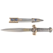 Decor Habitat Aztec Dagger Silver ABS, Satin (10067)