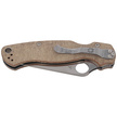Spyderco Para Military 2 CPM Cru-Wear, Brown Micarta (C81MPCW2)