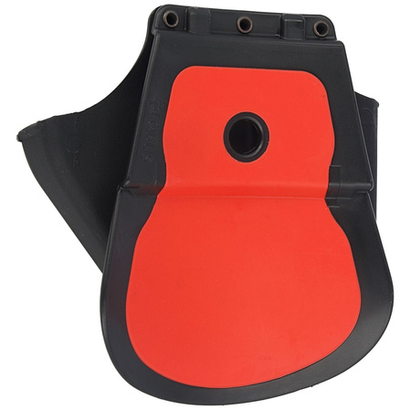 Fobus Combo Carrier for most 9mm magazines (not Glock) and S&W Model 100 handcuffs (CU9)