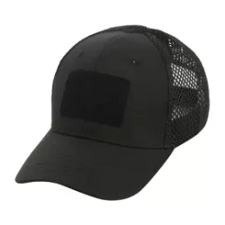 Czapka z daszkiem M-Tac Mesh Flex Rip-Stop z Velcro, Black (40570002)