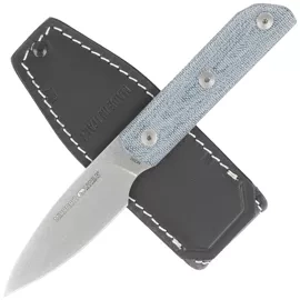 Viper Mirror2 Blue Denim Canvas Micarta, Stonewashed M390 by Igor Bortolussi knife (VT4064CD)
