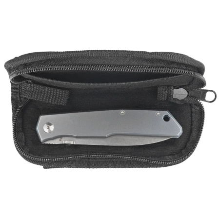 Fox The Sicilian Blue Titanium, Stonewashed N690 by Bob Terzuola Knife (FX-525 TI BL)