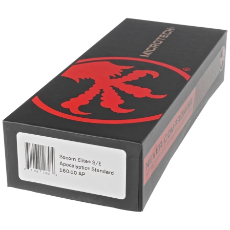 Nóż składany Microtech Socom Elite S/E-M Black Aluminum, Apocaliptic M390 by Tony Marfione (160-10AP)