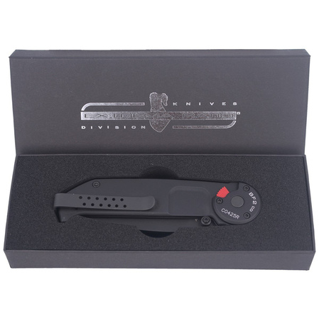 Extrema Ratio BF2 CD Black Aluminum Knife, Black MIL-C N690 (04.1000.0145/BLK)