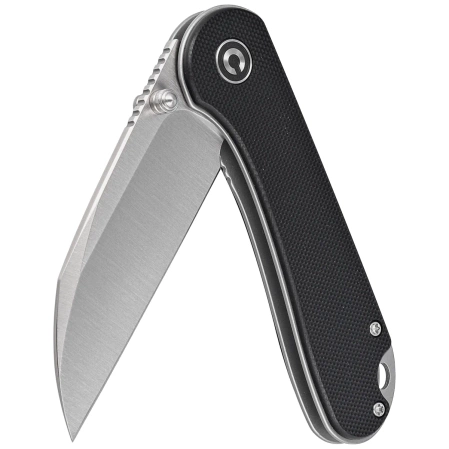 Civivi Knife Elementum Wharncliffe Black G10, Satin Nitro-V (C18062AF-1)