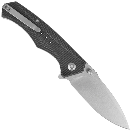 Civivi Photonix Knife Dark Green Canvas Micarta, Satin 14C28N (C23081B-3)