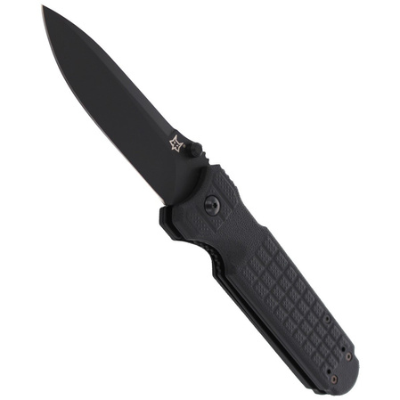 FOX Predator II Liner-Lock Folding Knife, Black (FX-446 B)