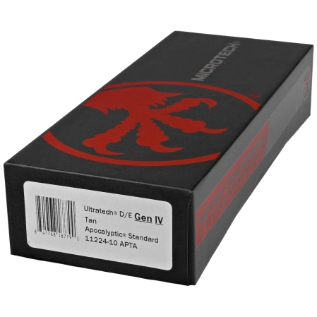 Microtech Ultratech Gen IV D/E OTF Knife Tan Aluminum, Apocalyptic M390MK by Tony Marfione (11224-10APTA)