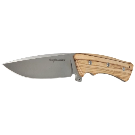 Viper Gianghi Olive Wood, Satin N690Co by Fabrizio Silvestrelli Knife (V4880UL)
