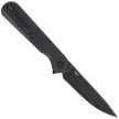 Bestechman Flick Knife Black G10, Black Stonewashed D2 by Ostap Hel (BMK13H)