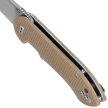 Bestech Torpedo Knife Beige G10, Stonewashed / Satin D2 (BG17B-1)