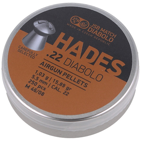 JSB Hades pellets 5.50 mm, 250 pcs (546290-250)