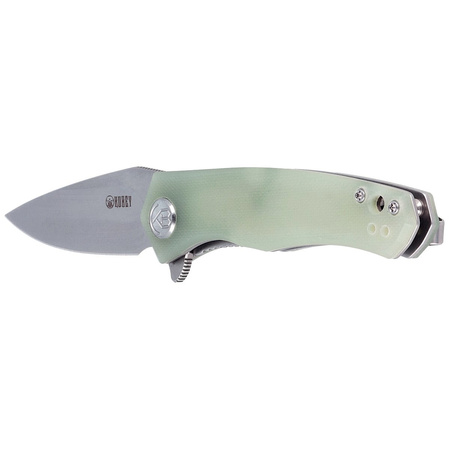 Kubey Knife Cadmus Jade G10, Bead Blasted D2 by Max (KU055D)