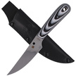 Spyderco Bow River Knife Black/Gray G10, Satin 8Cr13MoV by Phil Wilson (FB46GP)