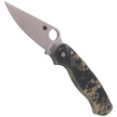 Spyderco Para Military 2 G-10 Camo PlainEdge Knife (C81GPCMO2)