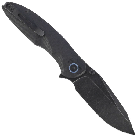 Remette RT-Cool Whale Knife Black G10, Titanium / Stonewashed 14C28N (RTCL-G2)