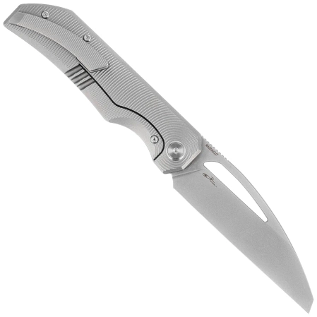 Bestech Taipan Knife Grey Titanium, Bead Blasted / Stonewashed MagnaCut by James Lowe (BT2503A)