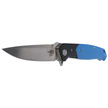 Bestech Knife Swordfish Black / Blue G10, Satin D2 (BG03D)