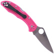 Spyderco Delica 4 FRN Pink, Plain CPMS30V (C11FPPNS30V)