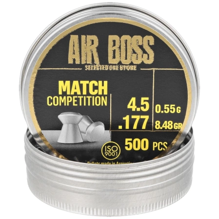 Śrut Apolo Air Boss Match Competition 4.51 mm, 500 szt. 0.55g/8.48gr (30300-1)
