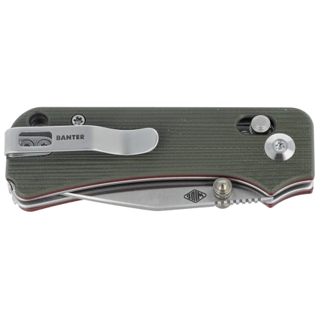 Nóż składany Civivi Baby Banter 2 TG Green G10, Satin 14C28N by Ben Petersen (C24074-1)